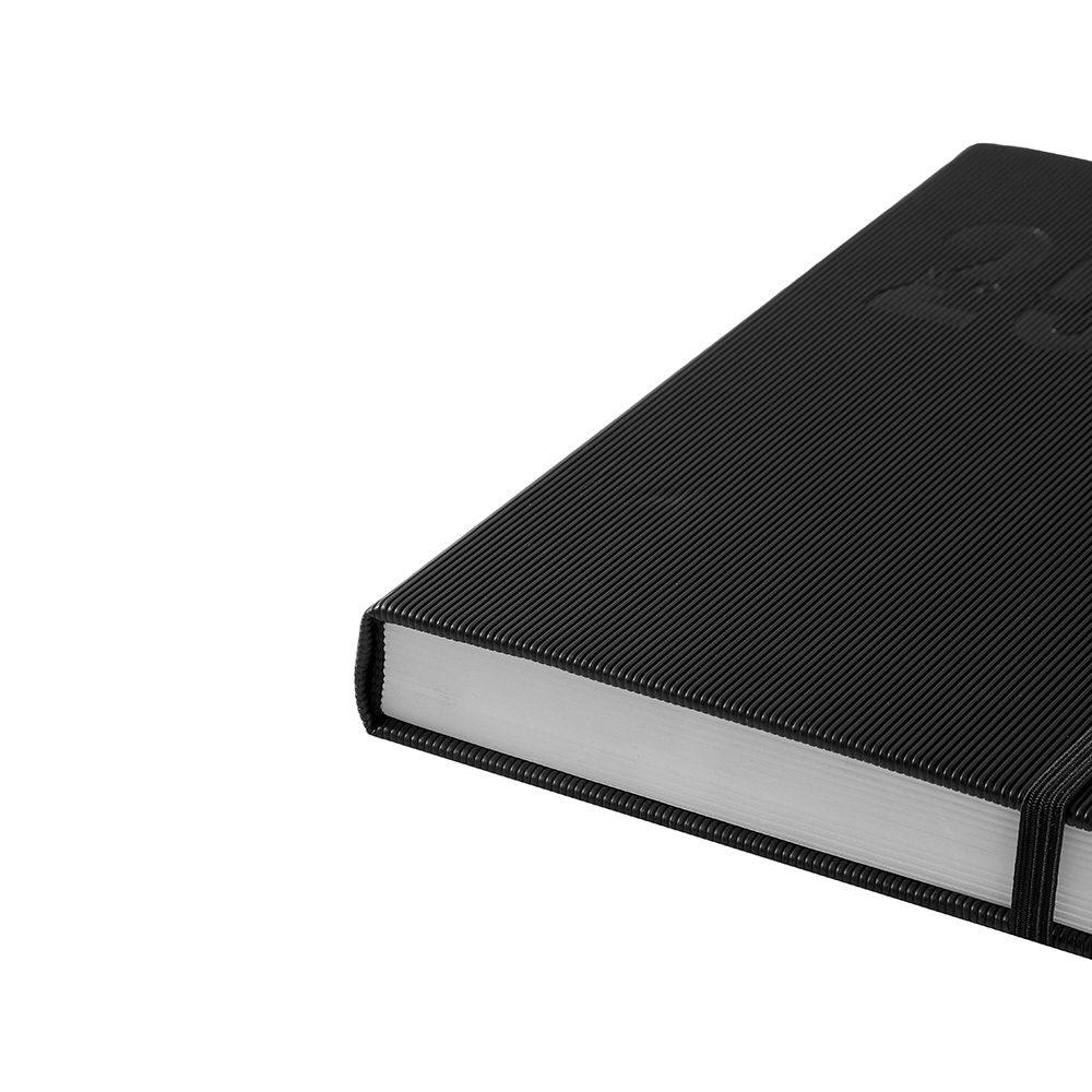 Agenda Diária 2026 PA1778 na cor Preto, brinde personalizado Sky Brindes
