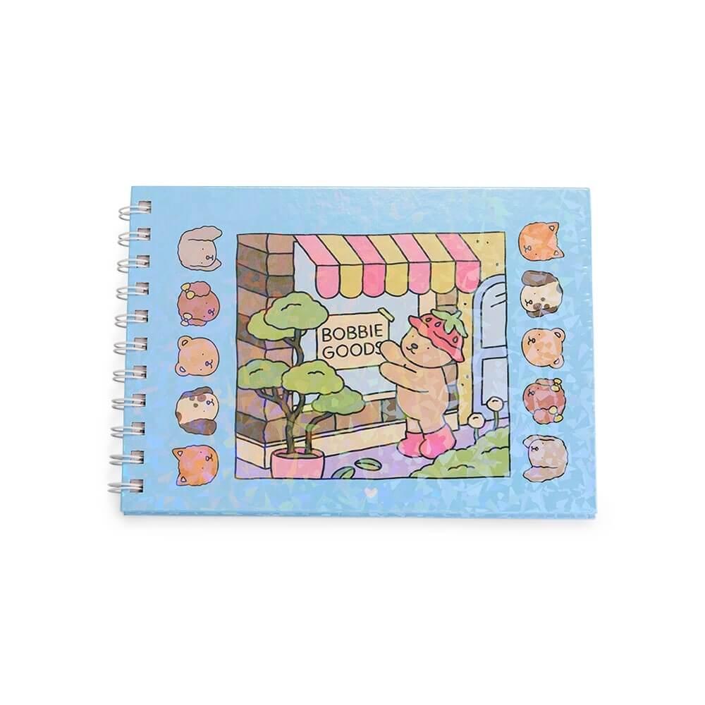 Caderno Para Colorir Capivara PA1788 na cor Azul, brinde personalizado Sky Brindes