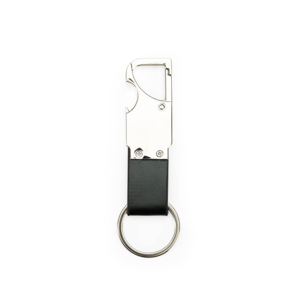 Chaveiro Metal PA1796 na cor Prata, brinde personalizado Sky Brindes