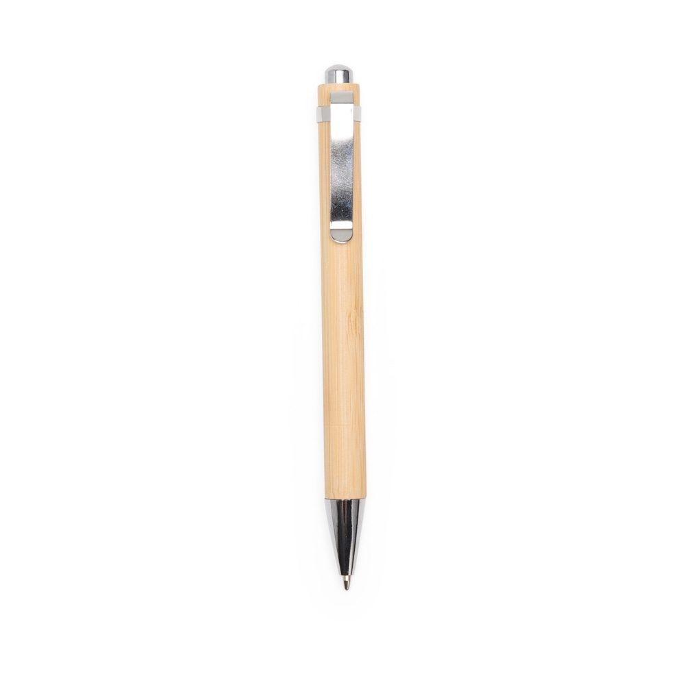 Caderno Ecológico com Caneta PA1801 na cor Natural, brinde personalizado Sky Brindes