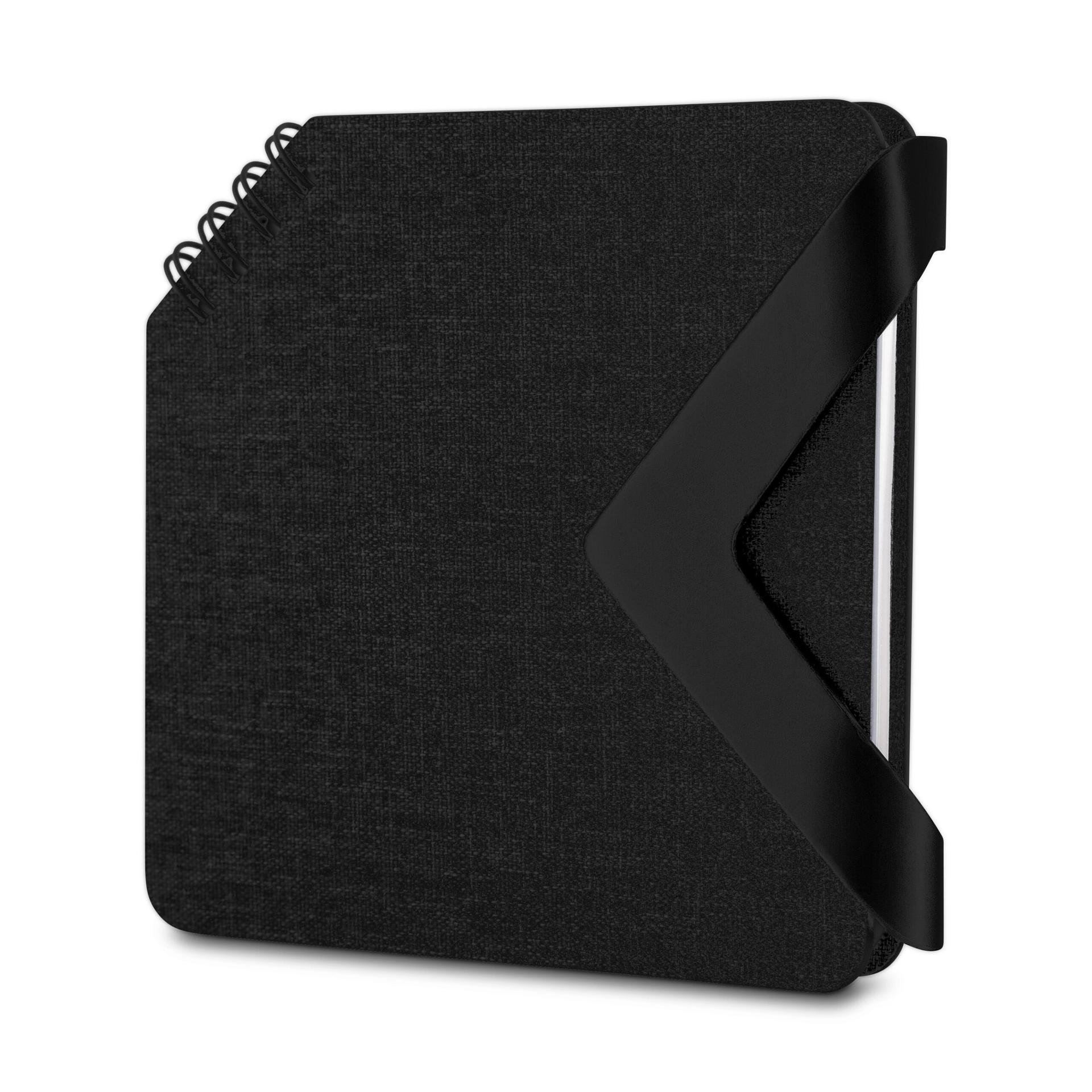 Mini Caderno 70 Folhas PA1837 na cor Preto, brinde personalizado Sky Brindes