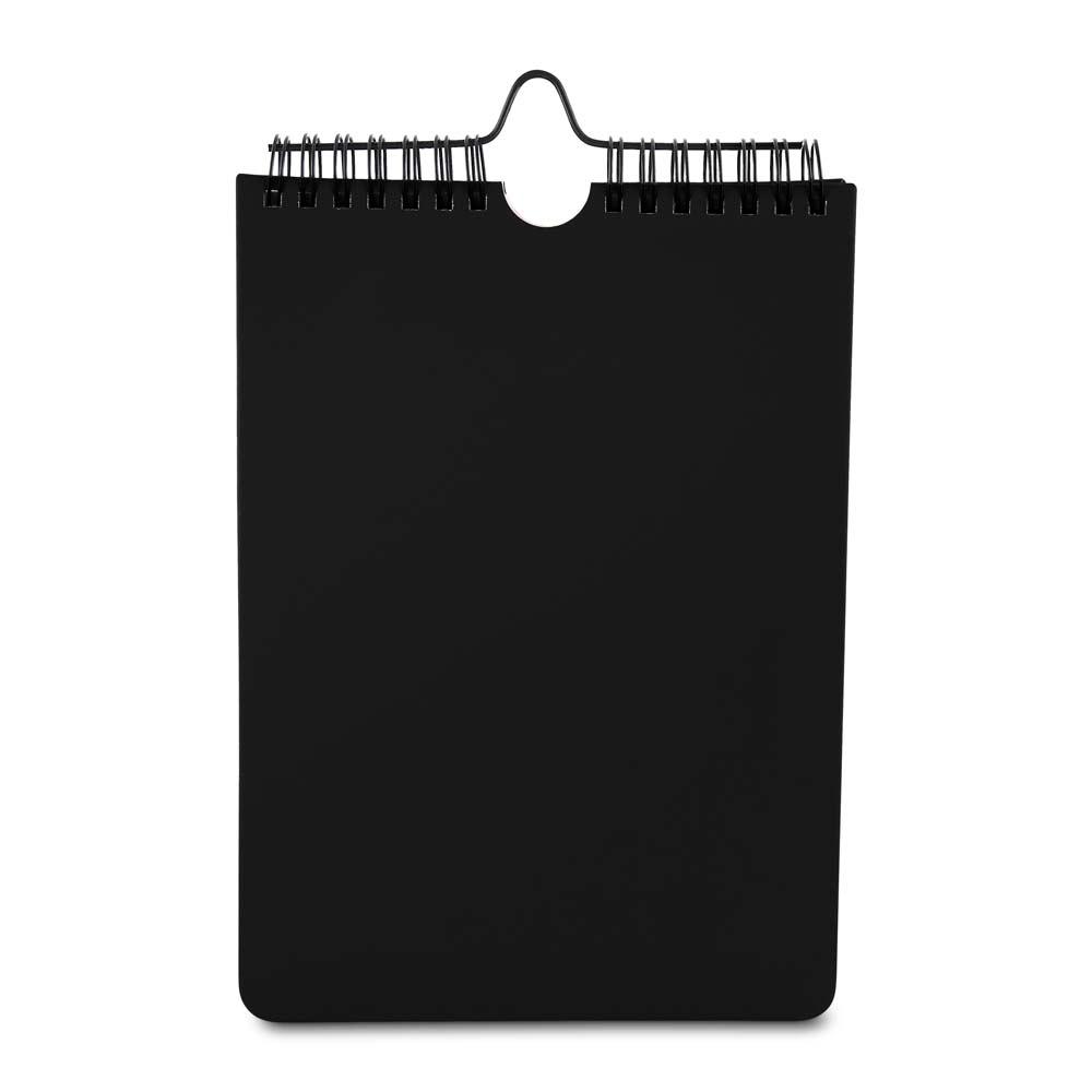 Caderno Planner PA1838 na cor Preto, brinde personalizado Sky Brindes