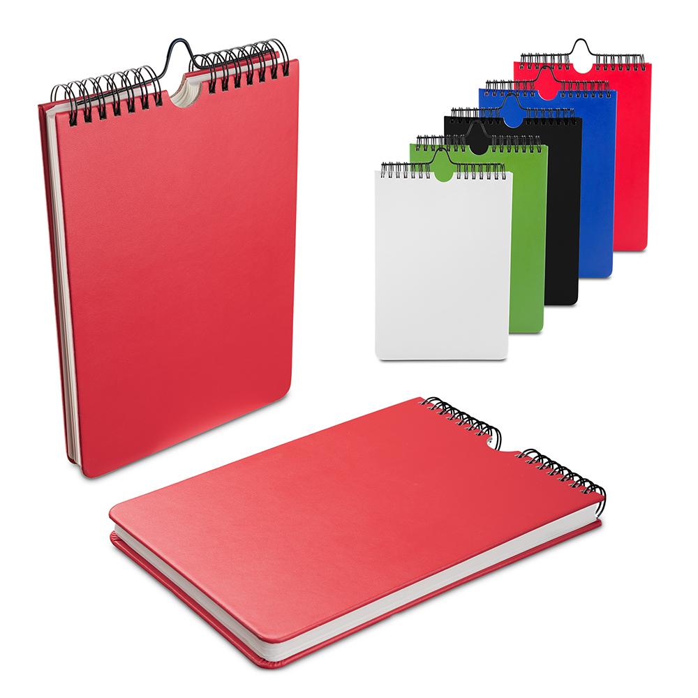 Caderno Planner PA1838 na cor Preto, brinde personalizado Sky Brindes