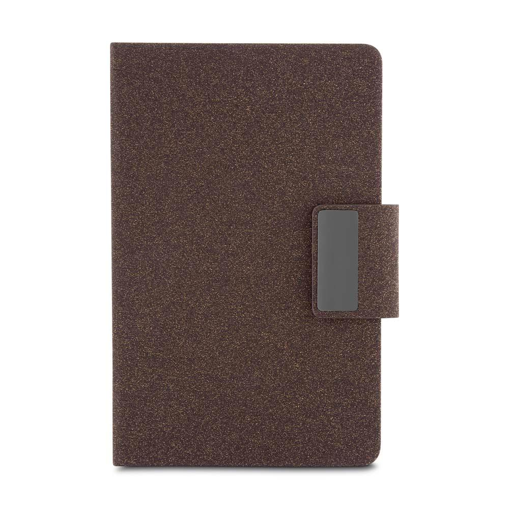Kit Escritório 2 Peças PA1846 na cor Café, brinde personalizado Sky Brindes