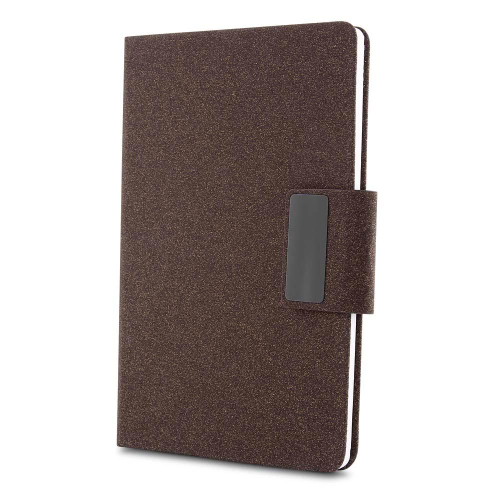 Kit Escritório 2 Peças PA1846 na cor Café, brinde personalizado Sky Brindes
