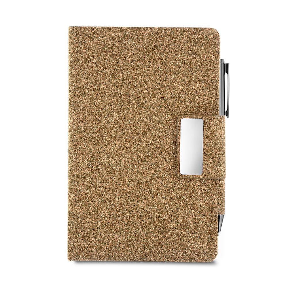 Kit Escritório 2 Peças PA1846 na cor Champanhe, brinde personalizado Sky Brindes