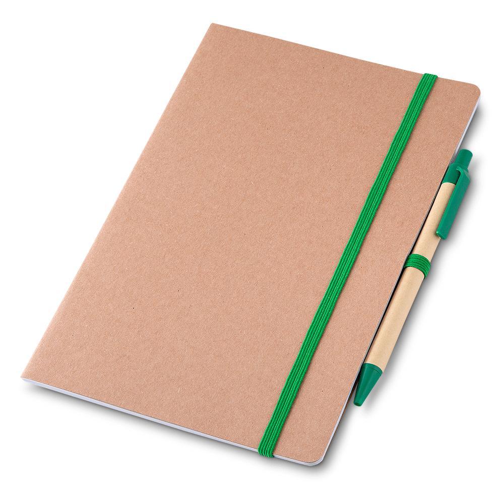 Kit Escritório 2 Peças PA1851 na cor Verde, brinde personalizado Sky Brindes