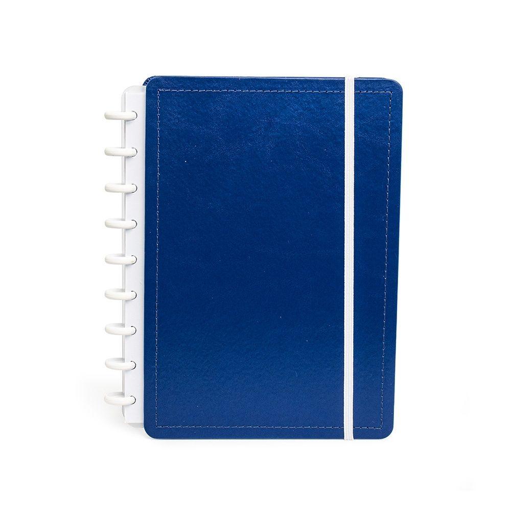 Caderno de Disco Percalux PA1867 na cor Azul, brinde personalizado Sky Brindes