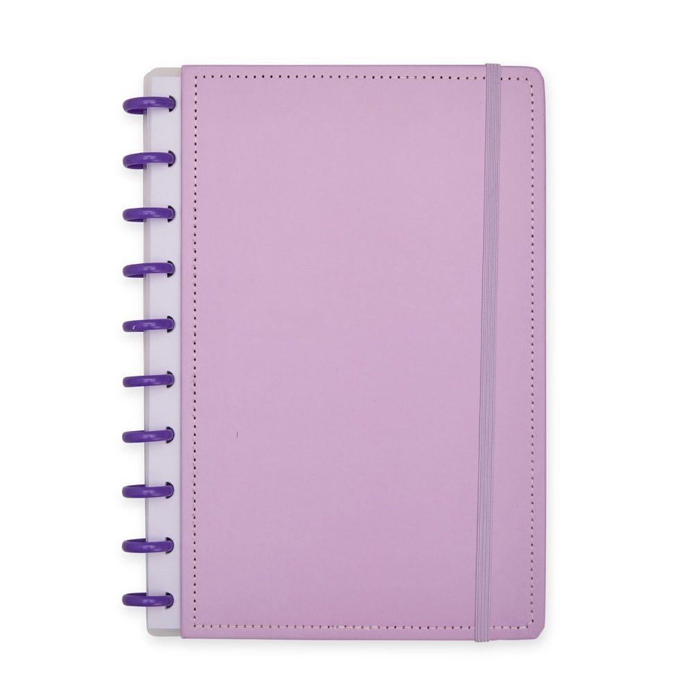 Caderno de Disco PA1868 na cor Roxo, brinde personalizado Sky Brindes
