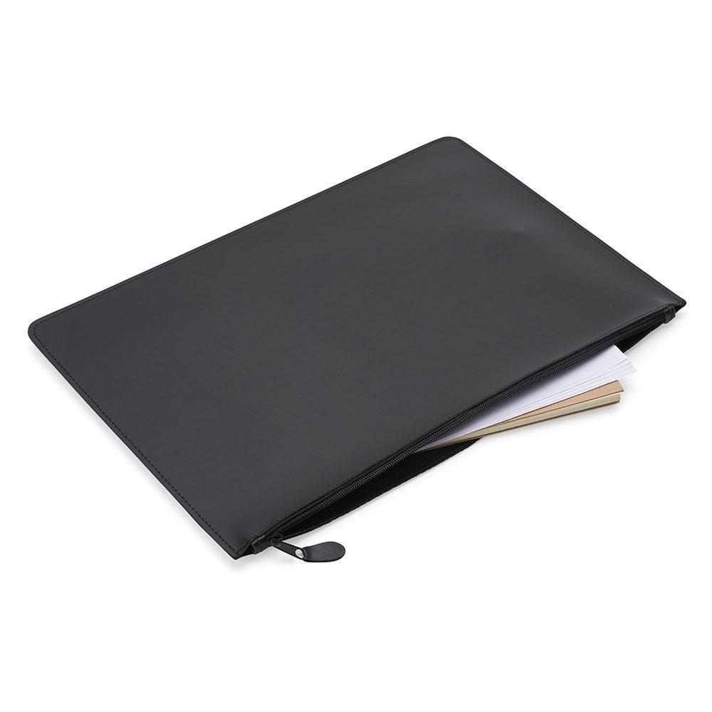 Pasta Envelope Bidim PA1872 na cor Preto, brinde personalizado Sky Brindes