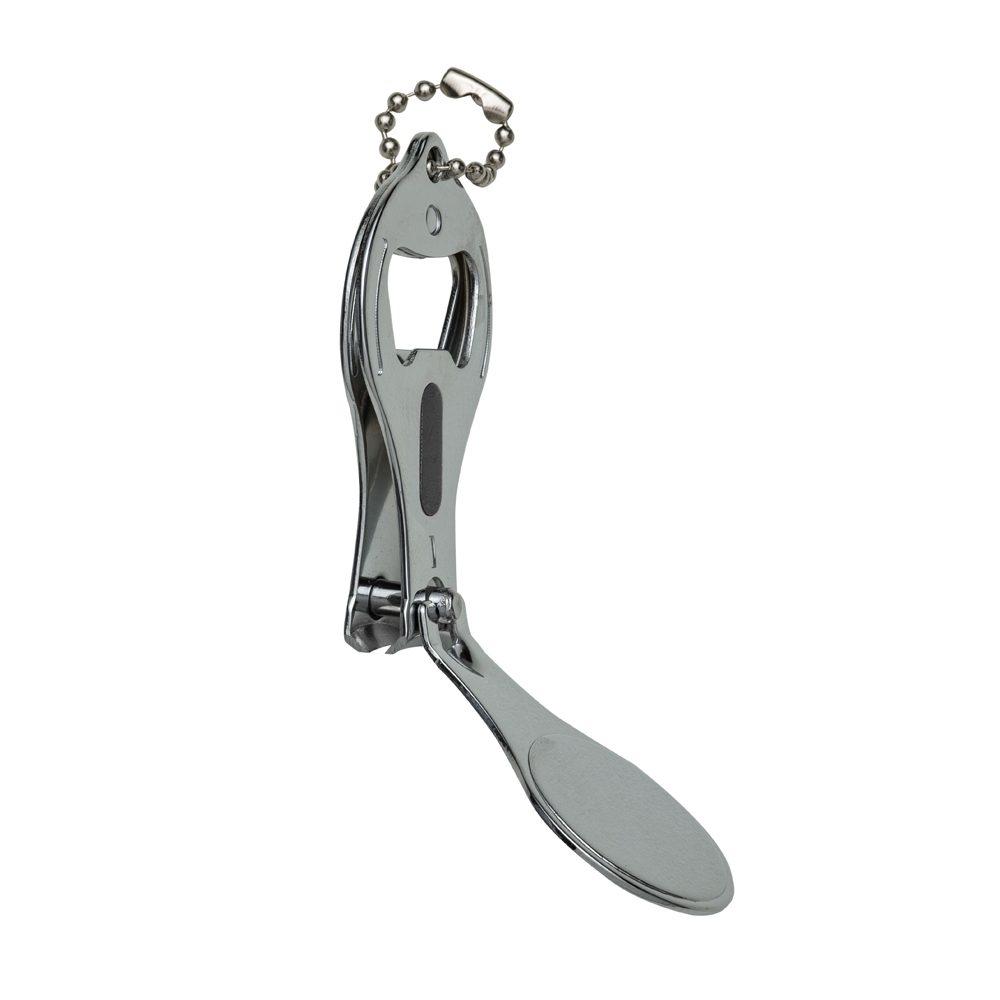 Chaveiro Metal 3 em 1 PA1873 na cor Prata, brinde personalizado Sky Brindes