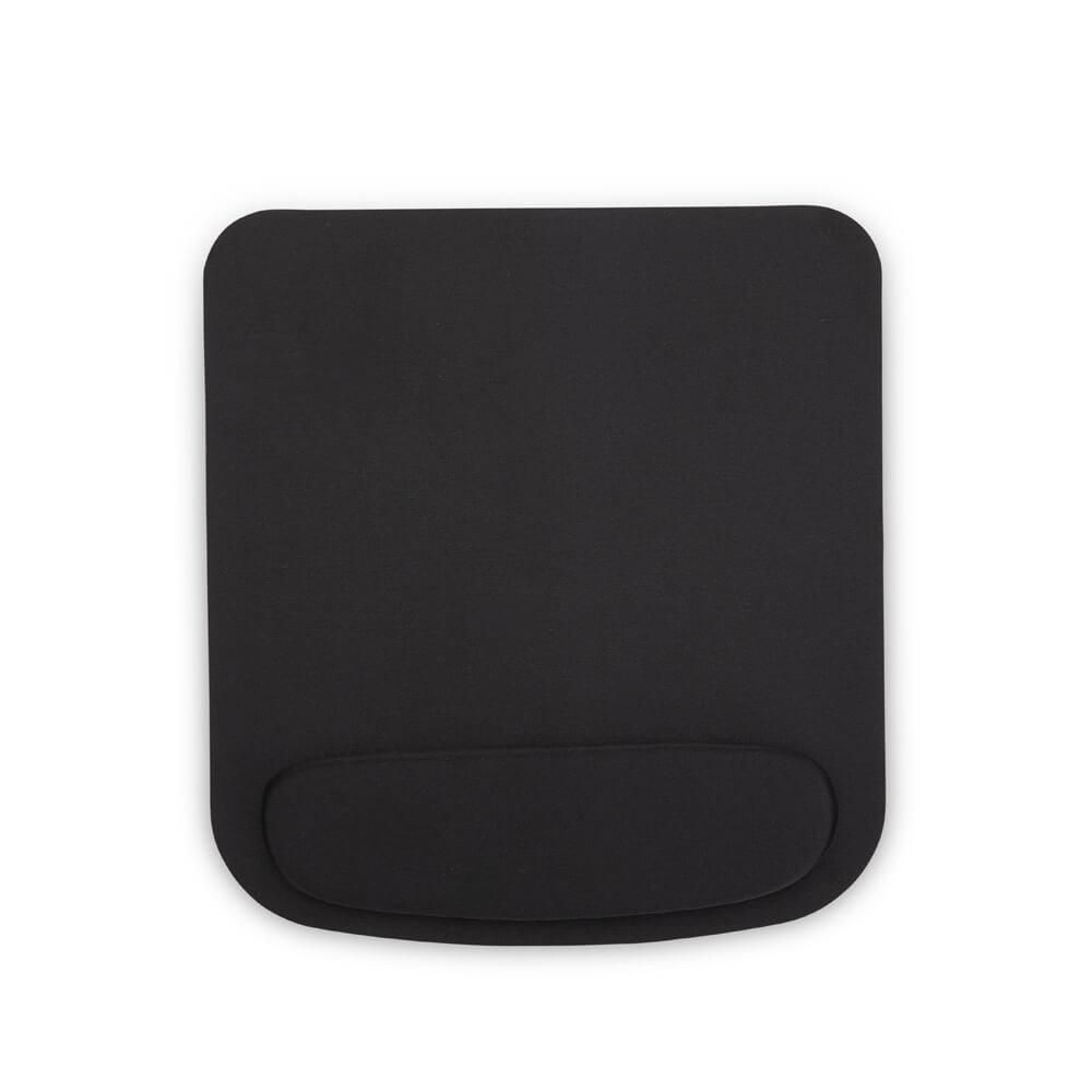 Mouse Pad Ergonômico PA1874 na cor Preto, brinde personalizado Sky Brindes