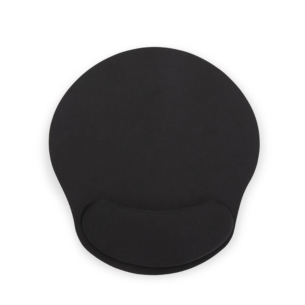 Mouse Pad Ergonômico PA1875 na cor Preto, brinde personalizado Sky Brindes