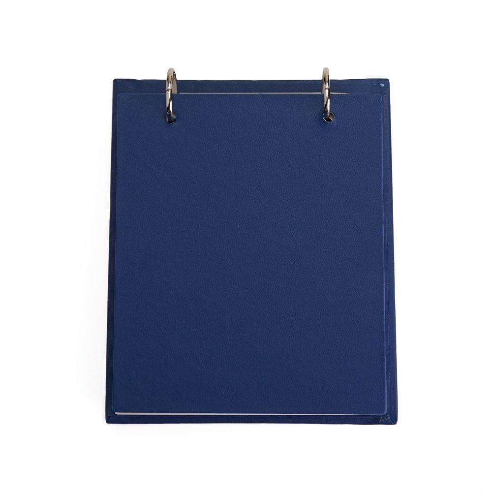 Bloco de Anotações de Mesa PA1885 na cor Azul, brinde personalizado Sky Brindes