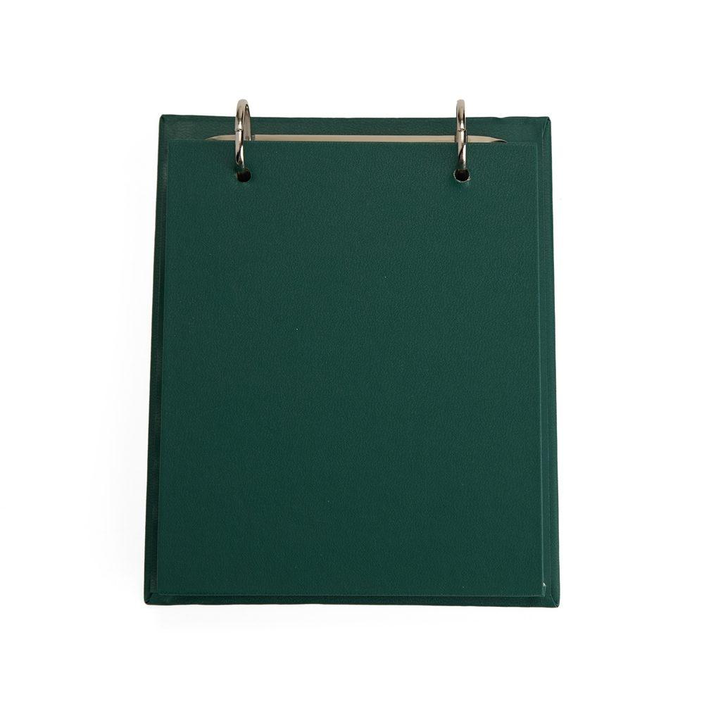 Bloco de Anotações de Mesa PA1885 na cor Verde, brinde personalizado Sky Brindes