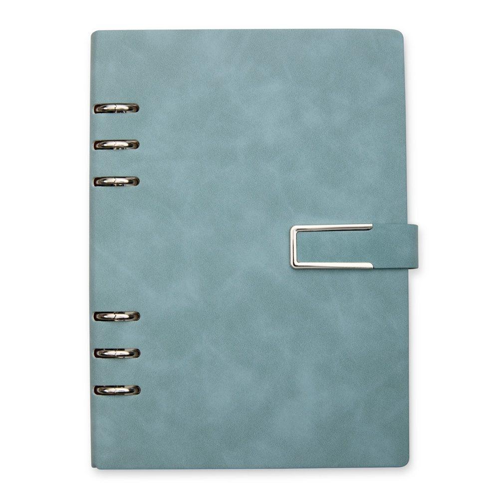 Caderno Fichário PU PA1887 na cor Azul claro, brinde personalizado Sky Brindes