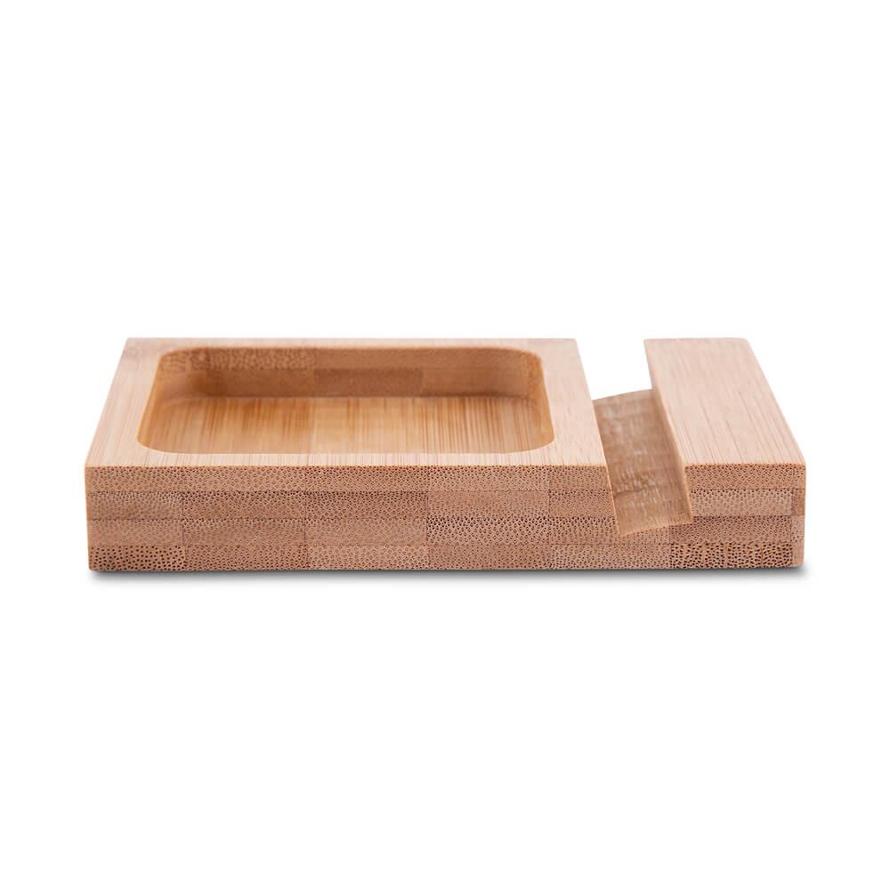 Porta Objetos e Smartphone PA1892 na cor Natural, brinde personalizado Sky Brindes