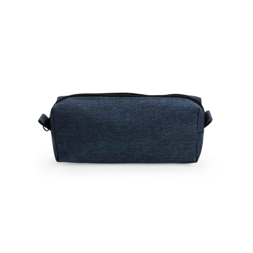 Necessaire em Poliéster PA1894 na cor Azul, brinde personalizado Sky Brindes