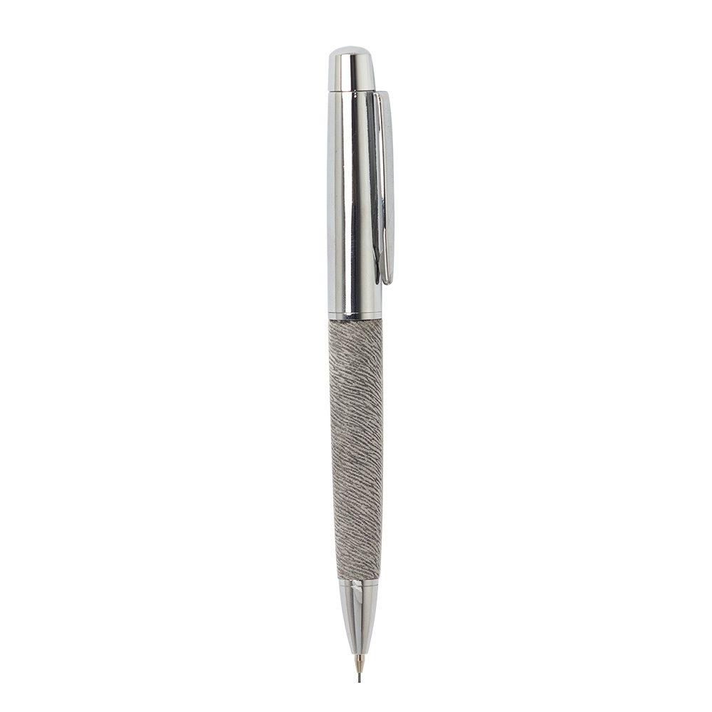 Conjunto caneta e lapiseira metal PA1905 na cor Café, brinde personalizado Sky Brindes