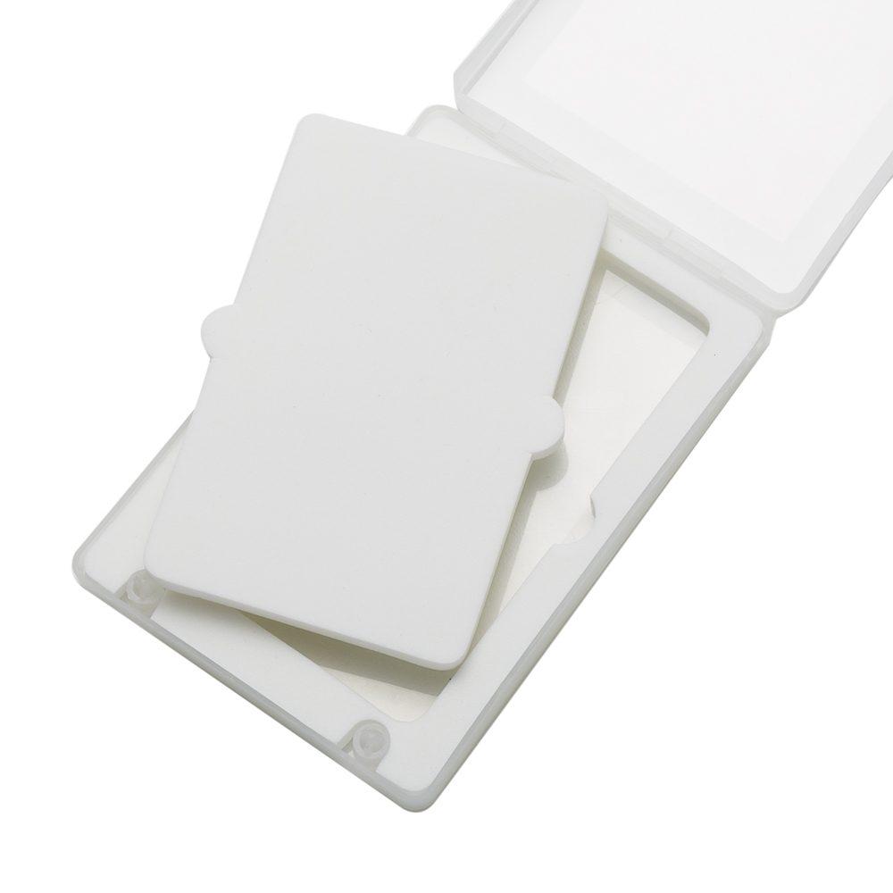 Estojo plastico p pen card PA1913 na cor Transparente, brinde personalizado Sky Brindes