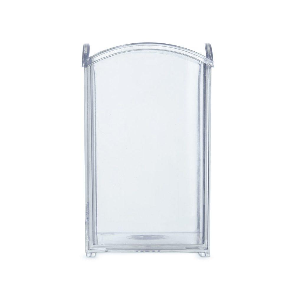 Porta canetas p. foto em acrilico PA1934 na cor Transparente, brinde personalizado Sky Brindes