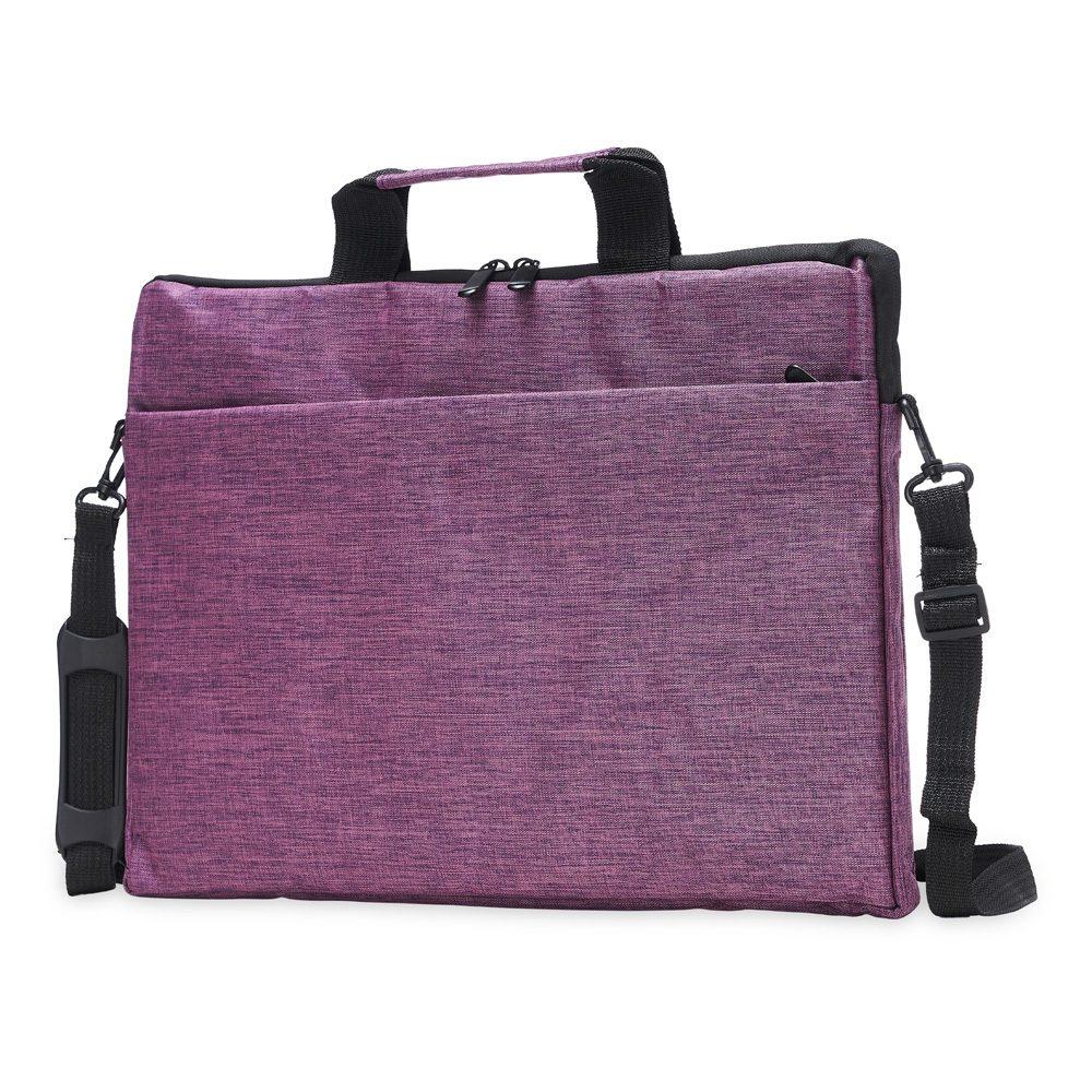 Pasta para notebook 15¿6 de poliéster PA1938 na cor Roxo, brinde personalizado Sky Brindes