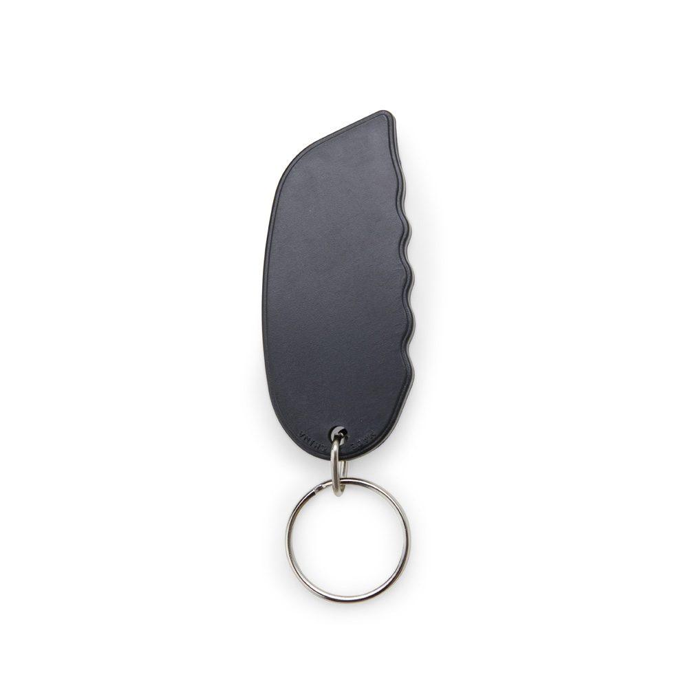 Chaveiro estilete PA1956 na cor Preto, brinde personalizado Sky Brindes