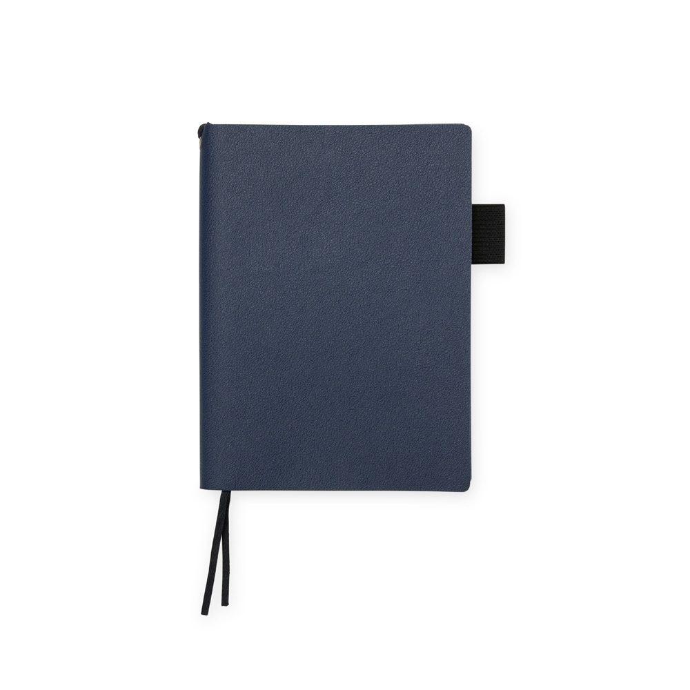 Caderno em couro sintético PA2000 na cor Azul, brinde personalizado Sky Brindes