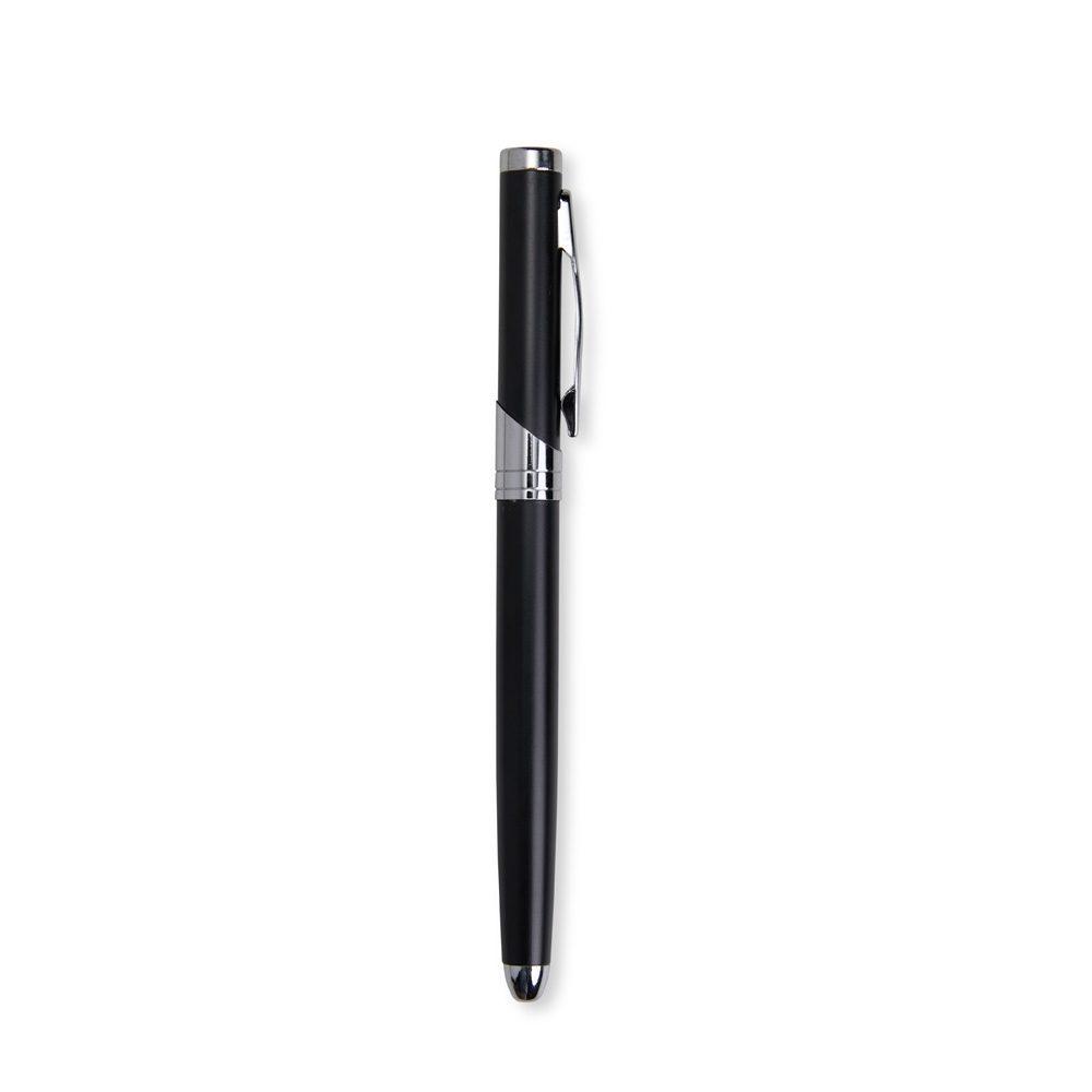 Kit executivo 2 peças PA2005 na cor Preto, brinde personalizado Sky Brindes
