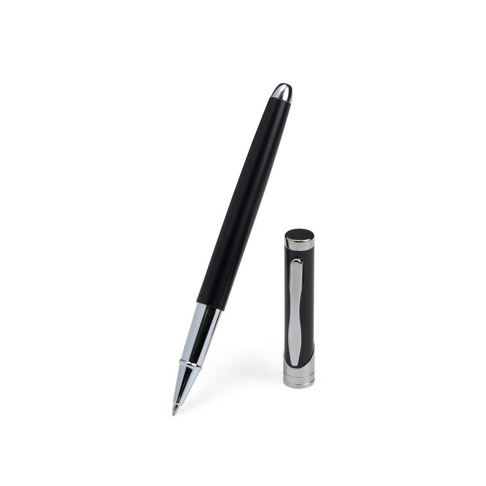 Kit executivo 2 peças PA2005 na cor Preto, brinde personalizado Sky Brindes