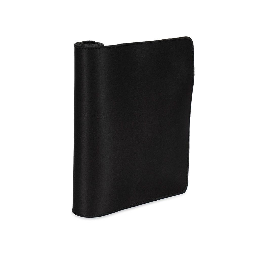Desk pad poliéster PA2010 na cor Preto, brinde personalizado Sky Brindes