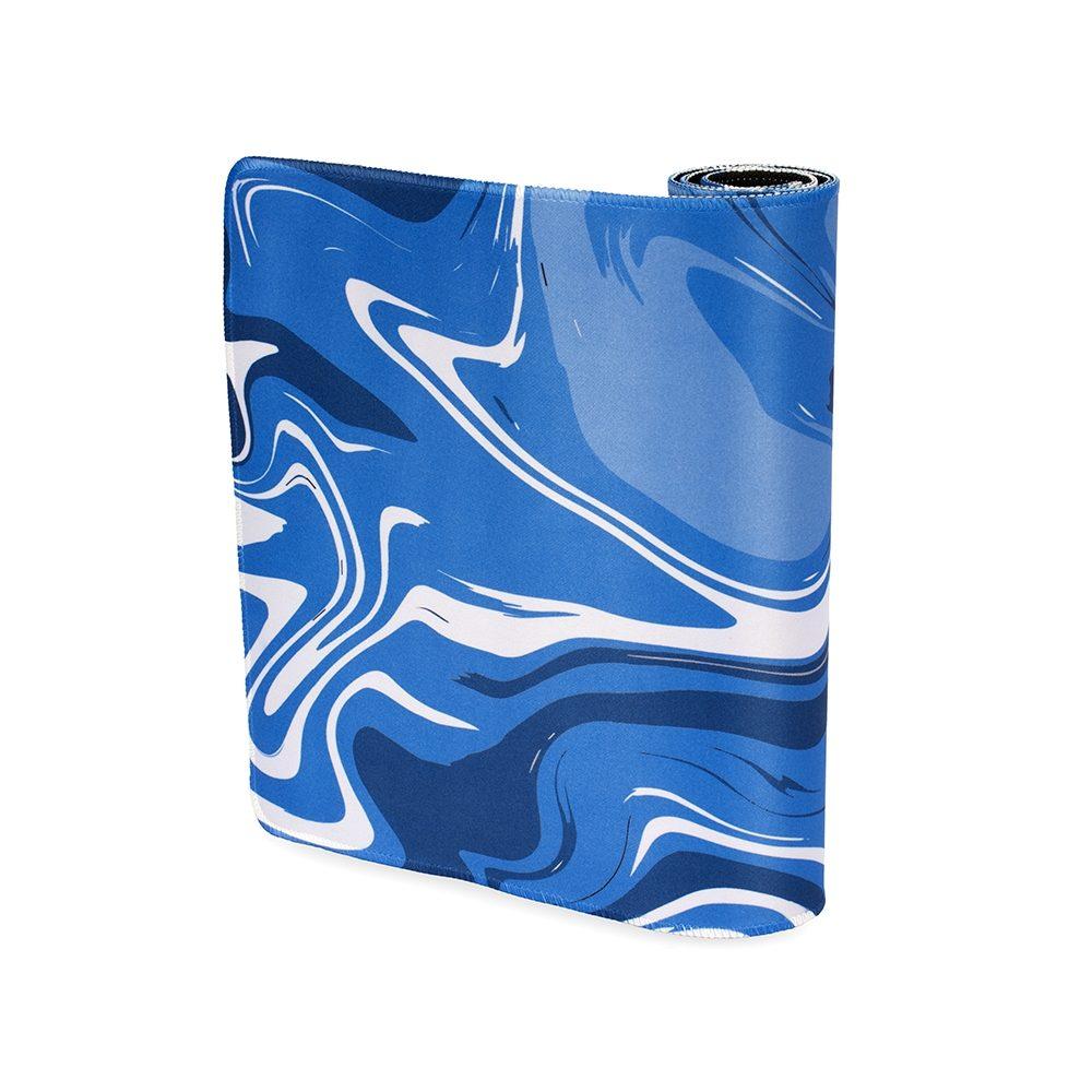 Desk pad poliéster PA2012 na cor Azul, brinde personalizado Sky Brindes