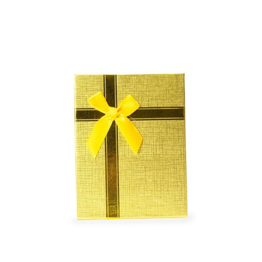 Caixa para presente PA2016 na cor Dourado, brinde personalizado Sky Brindes