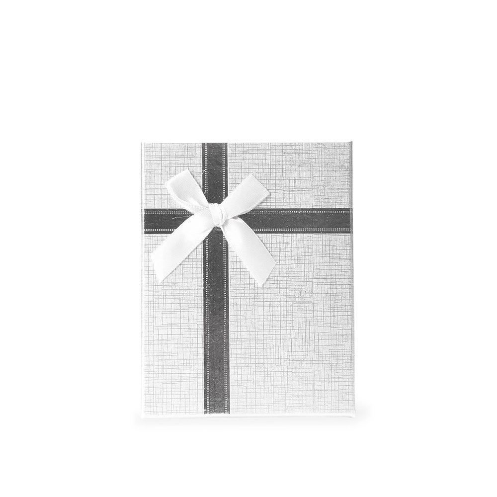 Caixa para presente PA2016 na cor Prata, brinde personalizado Sky Brindes