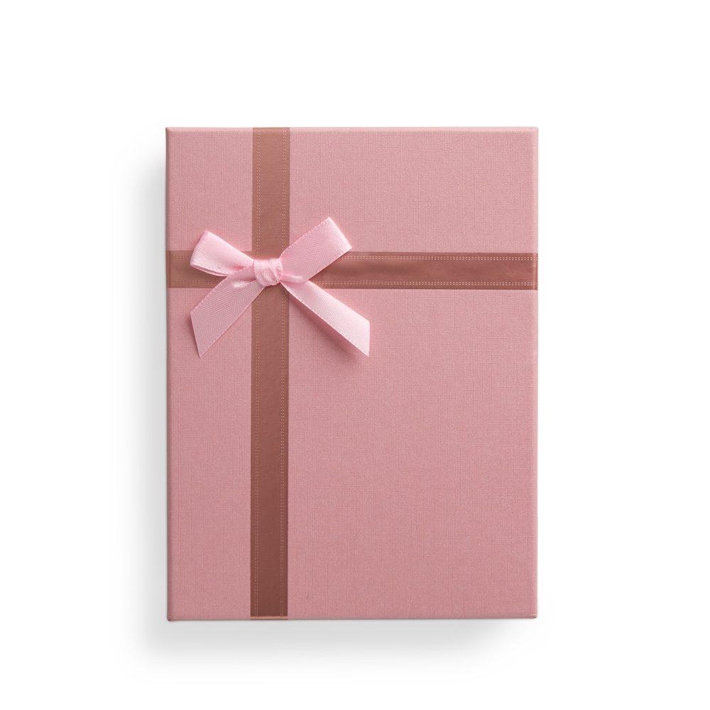 Caixa para presente PA2017 na cor Rosa, brinde personalizado Sky Brindes