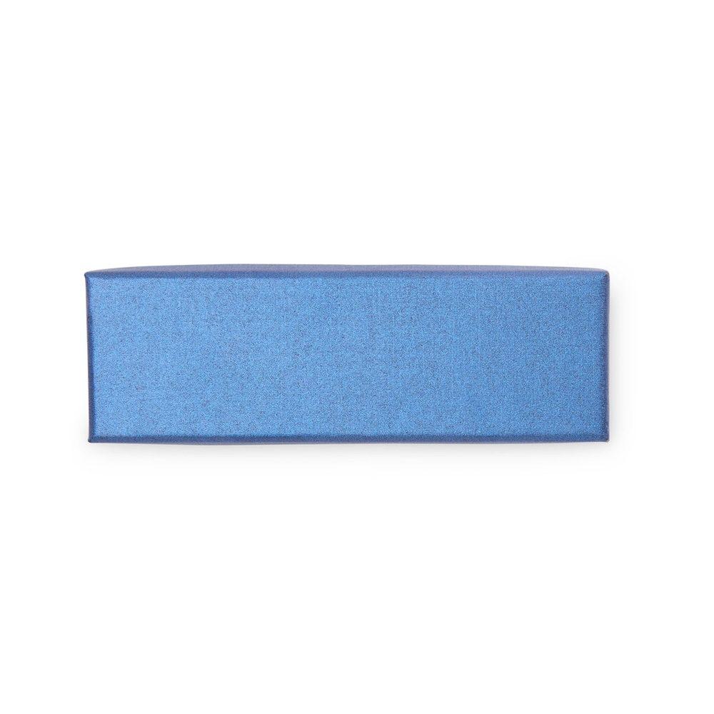 Estojo de papelão PA2021 na cor Azul, brinde personalizado Sky Brindes