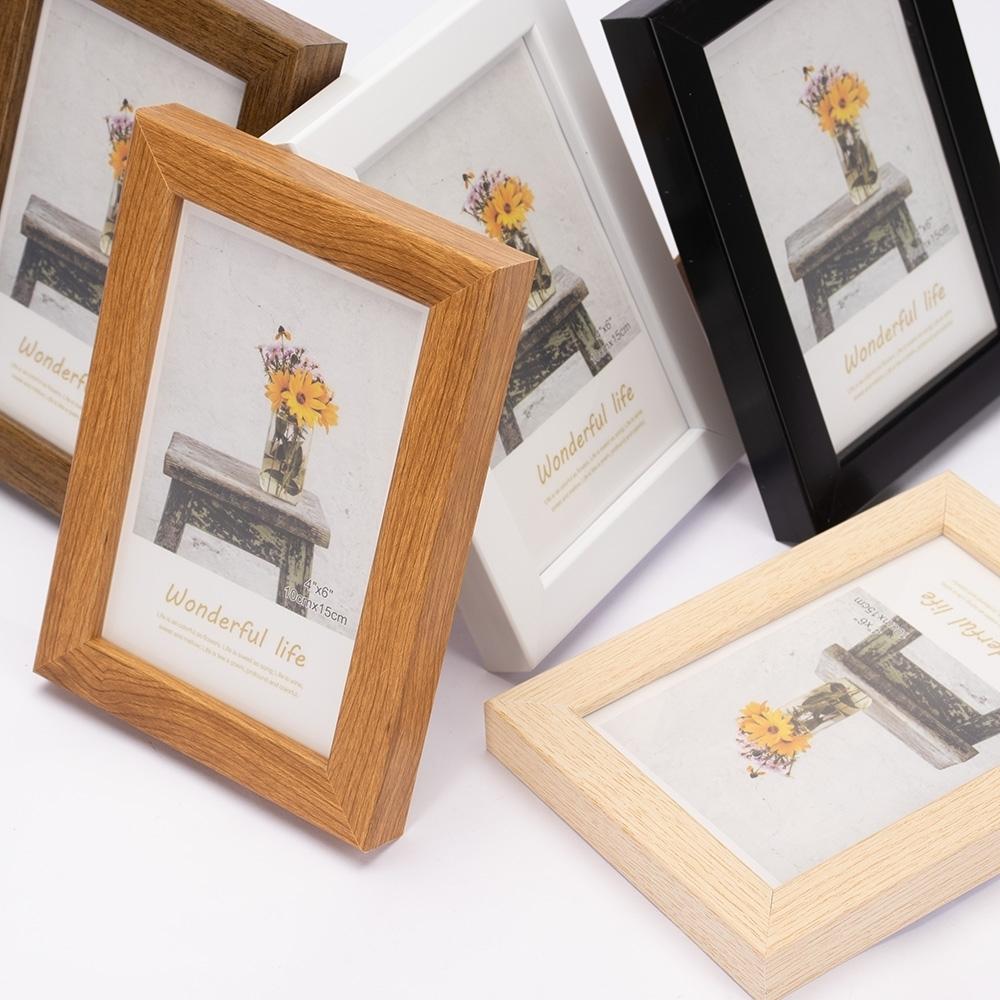 Porta-retrato pvc PA2023 na cor Preto, brinde personalizado Sky Brindes