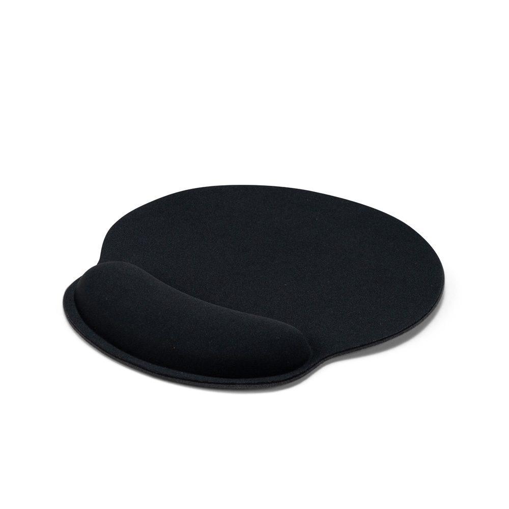 Mouse pad ergonômico PA2043 na cor Preto, brinde personalizado Sky Brindes
