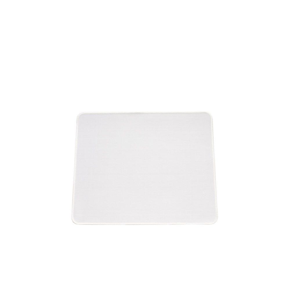 Mouse pad poliéster PA2052 na cor Branco, brinde personalizado Sky Brindes