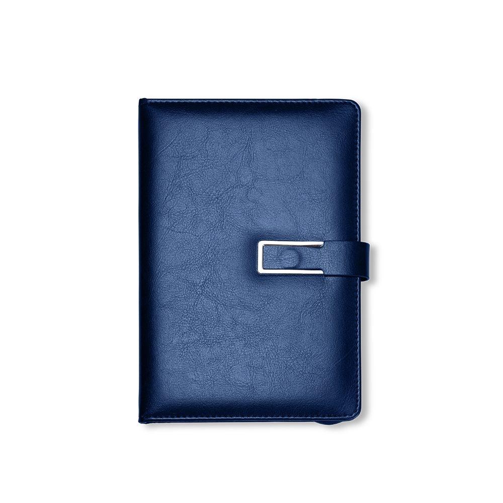 Kit executivo 2 peças PA2064 na cor Azul, brinde personalizado Sky Brindes