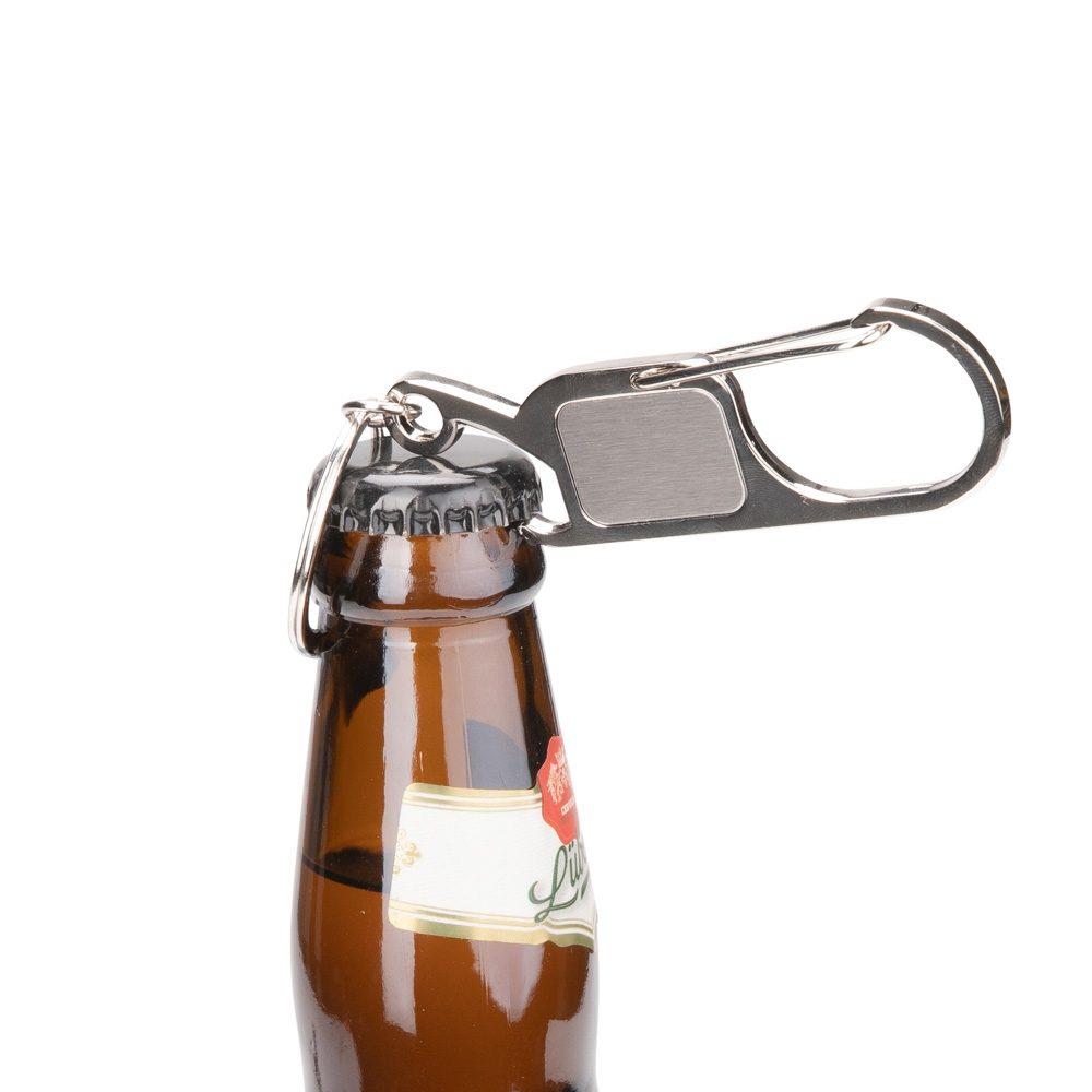 Chaveiro metal PA2067 na cor Prata, brinde personalizado Sky Brindes