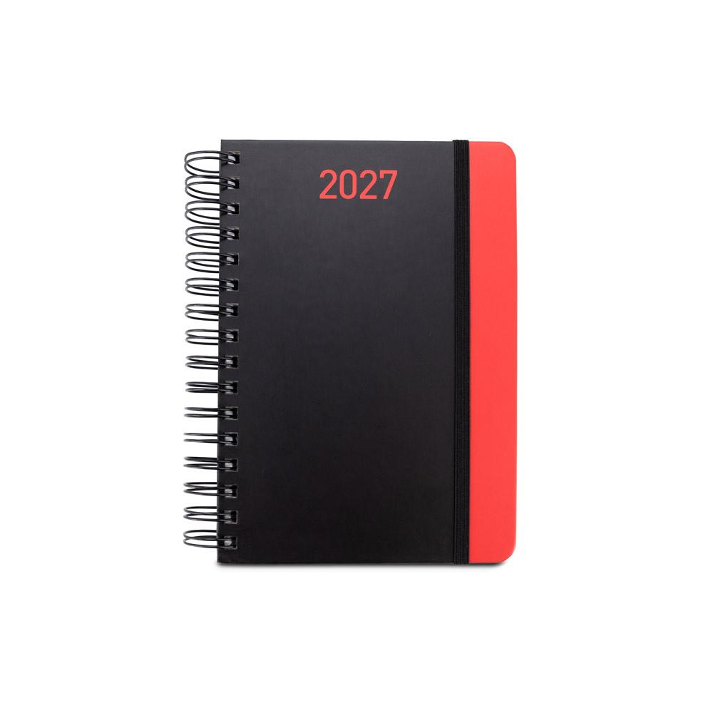 Agenda Diária A5 2027 PA2078 na cor Verde, brinde personalizado Sky Brindes
