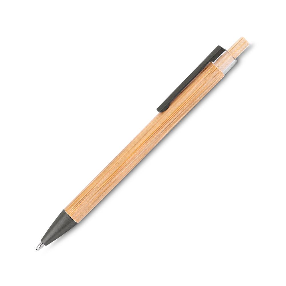 Caneta em bambu PA2182 na cor Bambu e bambu, brinde personalizado Sky Brindes