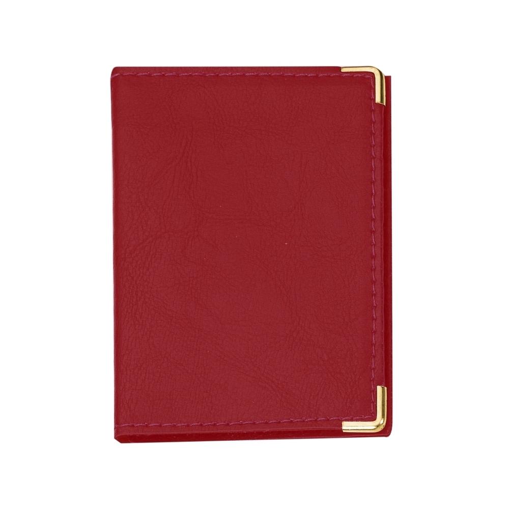 Porta documento em couro sintético PA2204 na cor Café, brinde personalizado Sky Brindes