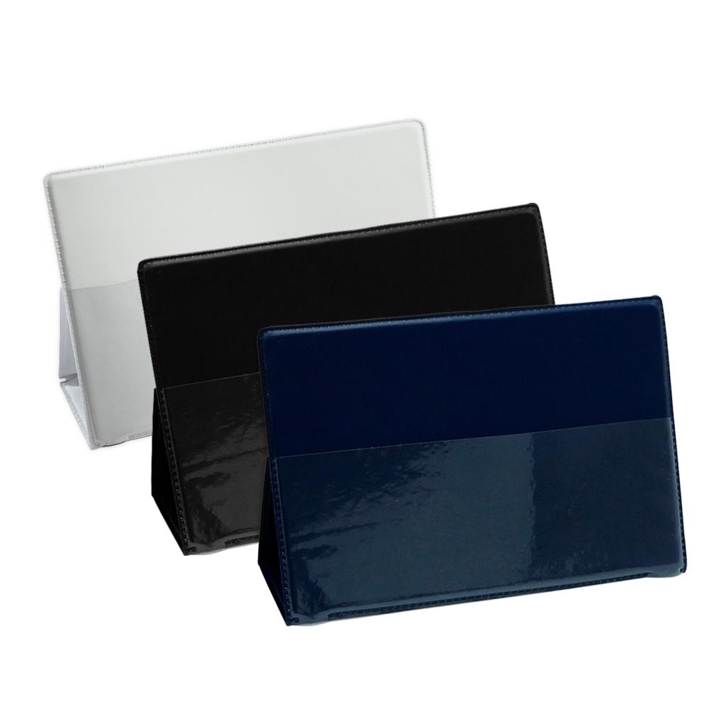 Base para calendário PA2209 na cor Azul e azul, brinde personalizado Sky Brindes