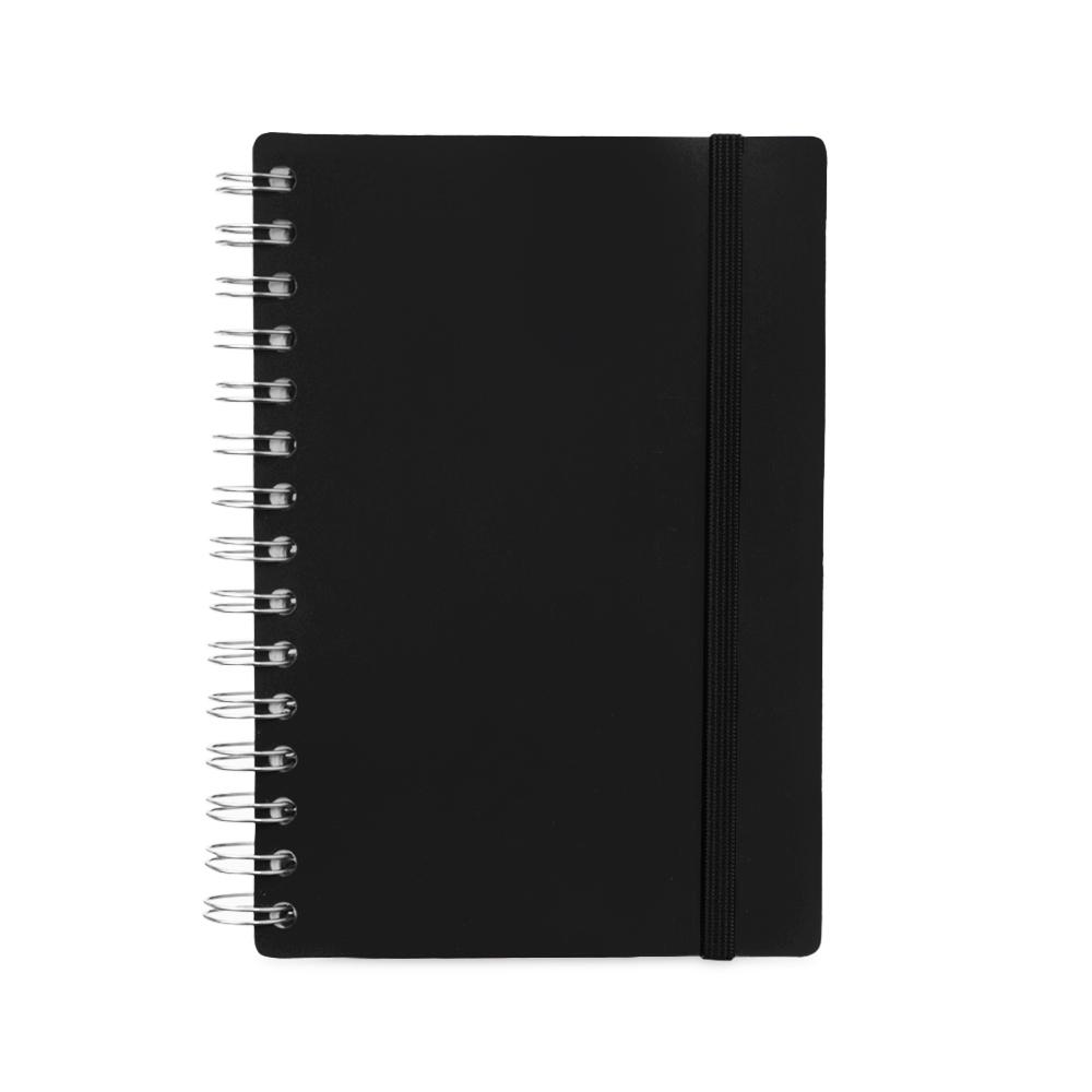 Agenda diária 2027 PA2213 na cor Preto, brinde personalizado Sky Brindes