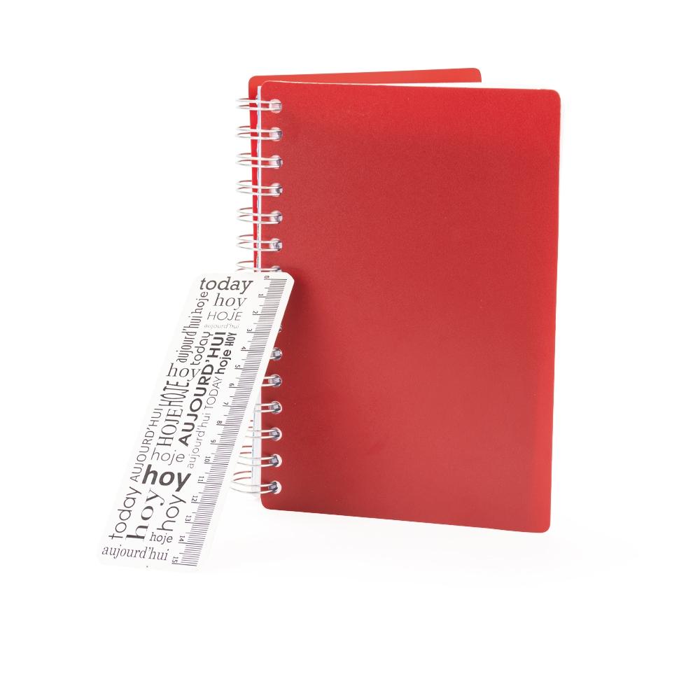 Agenda diária 2027 PA2213 na cor Preto, brinde personalizado Sky Brindes