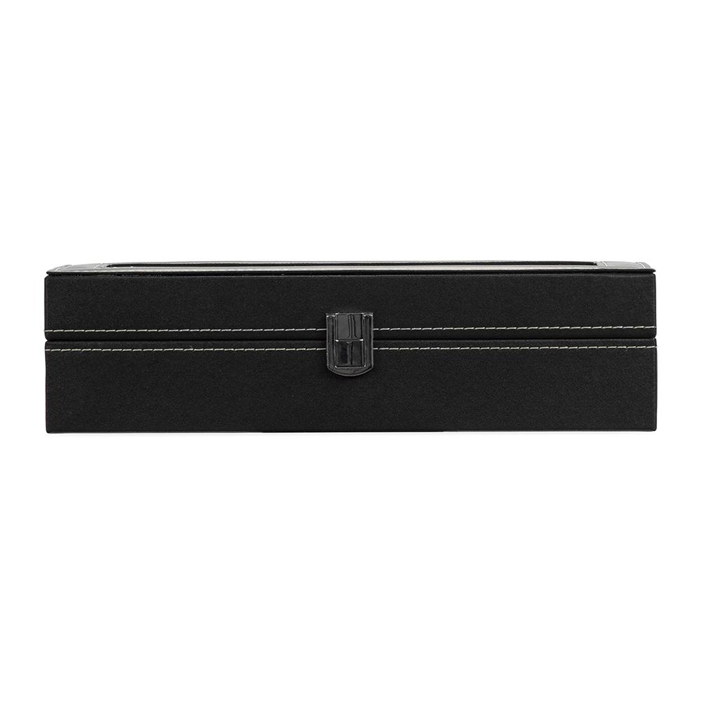 Porta-relógios PA2220 na cor Preto, brinde personalizado Sky Brindes