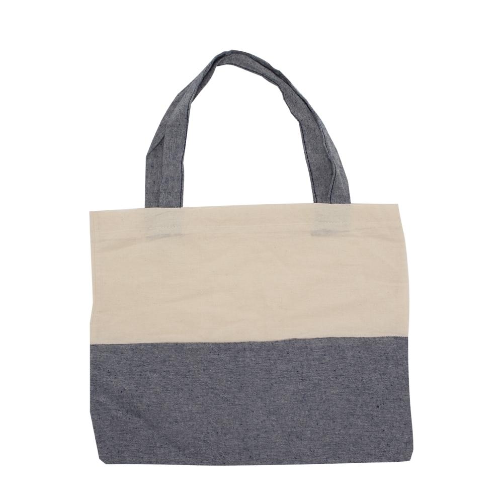 Sacola ecologica PA2230 na cor Azul escuro, brinde personalizado Sky Brindes