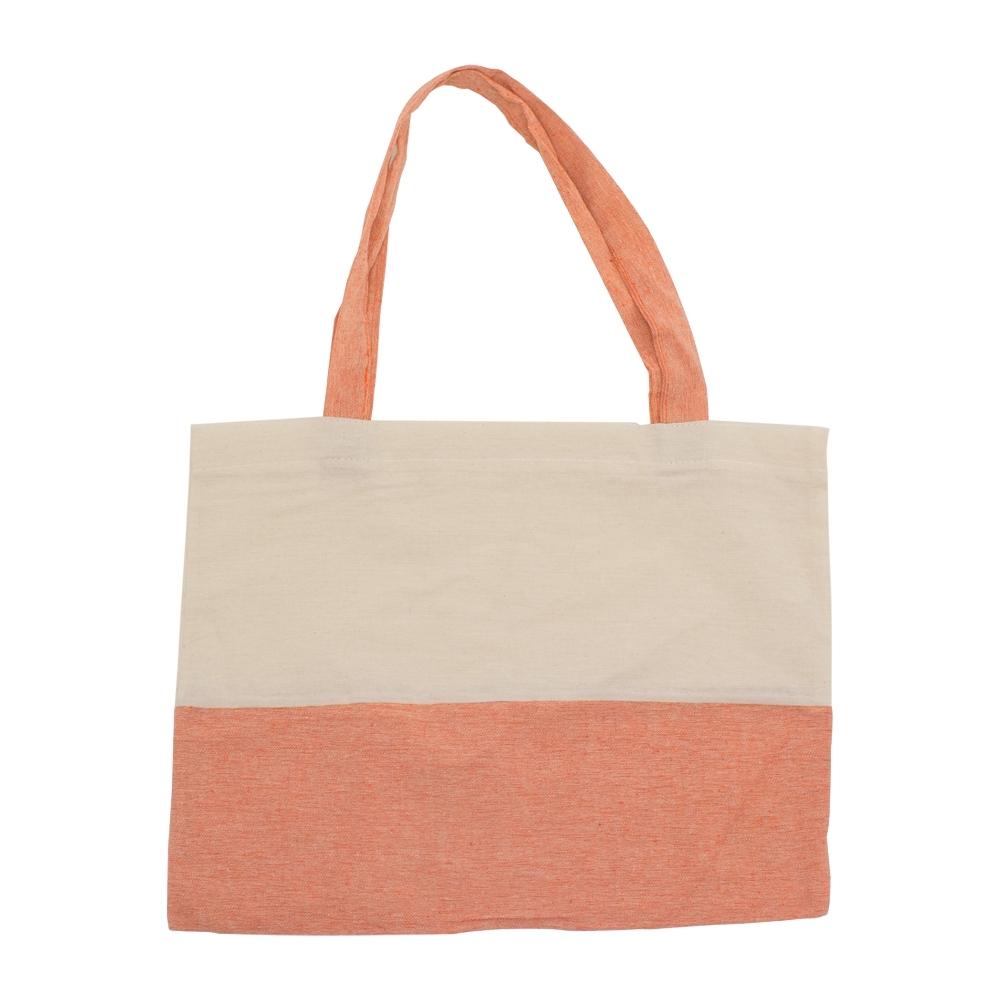 Sacola ecologica PA2230 na cor Laranja, brinde personalizado Sky Brindes